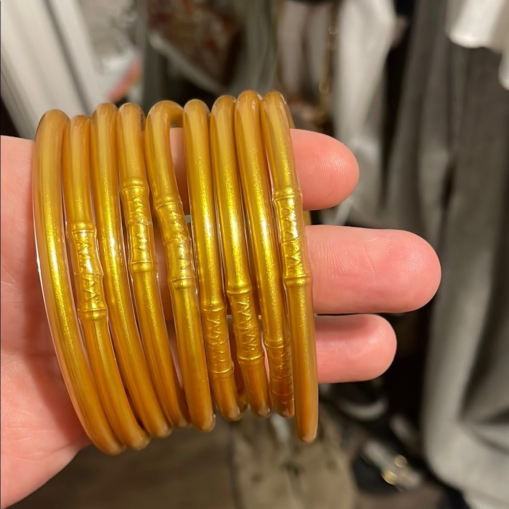 Gold All Weather Bangles